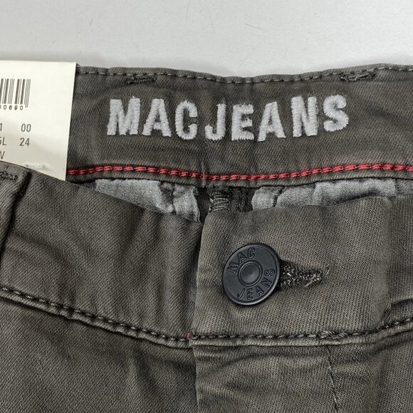 MAC Jeans Men’s Flex Ultimate Driver Slim Fit Chino Pants – Grey, Size 33x30 - Picture 10 of 13